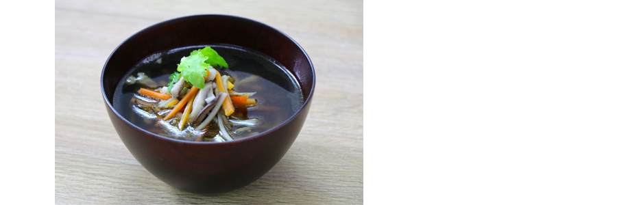 鰤醤の沢煮椀風
